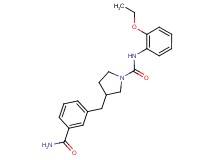 3-[3-(aminocarbonyl)benzyl]-N-(2-ethoxyphenyl)pyrrolidine-1-carboxamide