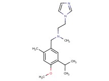 2-(1H-imidazol-1-yl)-N-(5-isopropyl-4-methoxy-2-methylbenzyl)-N-methylethanamine