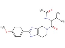 N-(1-{[2-(4-methoxyphenyl)-1,4,6,7-tetrahydro-5H-imidazo[4,5-c]pyridin-5-yl]carbonyl}-2-methylpropyl)acetamide