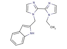 1-ethyl-1'-(1H-indol-2-ylmethyl)-1H,1'H-2,2'-biimidazole