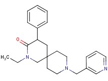 2-ethyl-4-phenyl-9-(3-pyridinylmethyl)-2,9-diazaspiro[5.5]undecan-3-one