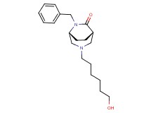 (1S*,5R*)-6-benzyl-3-(6-hydroxyhexyl)-3,6-diazabicyclo[3.2.2]nonan-7-one