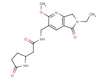 N-[(6-ethyl-2-methoxy-5-oxo-6,7-dihydro-5H-pyrrolo[3,4-b]pyridin-3-yl)methyl]-2-(5-oxopyrrolidin-2-yl)acetamide