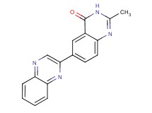 2-methyl-6-quinoxalin-2-ylquinazolin-4(3H)-one