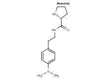 N-{2-[4-(dimethylamino)phenyl]ethyl}-D-prolinamide dihydrochloride