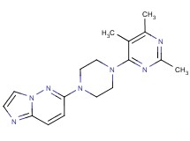 6-[4-(2,5,6-trimethylpyrimidin-4-yl)piperazin-1-yl]imidazo[1,2-b]pyridazine