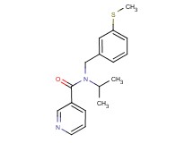 N-isopropyl-N-[3-(methylthio)benzyl]nicotinamide
