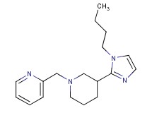 2-{[3-(1-butyl-1H-imidazol-2-yl)-1-piperidinyl]methyl}pyridine