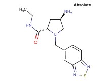 (4R)-4-amino-1-(2,1,3-benzothiadiazol-5-ylmethyl)-N-ethyl-L-prolinamide