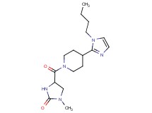 4-{[4-(1-butyl-1H-imidazol-2-yl)-1-piperidinyl]carbonyl}-1-methyl-2-imidazolidinone