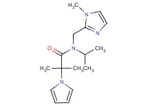 N-isopropyl-2-methyl-N-[(1-methyl-1H-imidazol-2-yl)methyl]-2-(1H-pyrrol-1-yl)propanamide