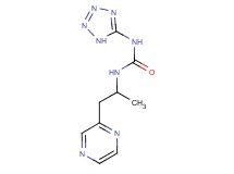 N-(1-methyl-2-pyrazin-2-ylethyl)-N'-1H-tetrazol-5-ylurea