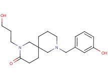 8-(3-hydroxybenzyl)-2-(3-hydroxypropyl)-2,8-diazaspiro[5.5]undecan-3-one