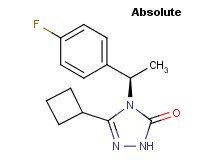 5-cyclobutyl-4-[(1R)-1-(4-fluorophenyl)ethyl]-2,4-dihydro-3H-1,2,4-triazol-3-one