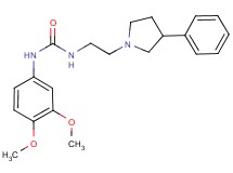 N-(3,4-dimethoxyphenyl)-N'-[2-(3-phenylpyrrolidin-1-yl)ethyl]urea formate