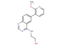 2-{[6-(2-methoxypyridin-3-yl)quinazolin-4-yl]amino}ethanol