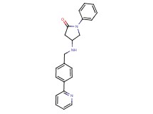 1-phenyl-4-{[4-(2-pyridinyl)benzyl]amino}-2-pyrrolidinone