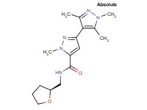 1,1',3',5'-tetramethyl-N-[(2S)-tetrahydrofuran-2-ylmethyl]-1H,1'H-3,4'-bipyrazole-5-carboxamide