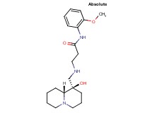 3-({[(1R,9aR)-1-hydroxyoctahydro-2H-quinolizin-1-yl]methyl}amino)-N-(2-methoxyphenyl)propanamide