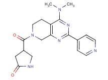 4-{[4-(dimethylamino)-2-pyridin-4-yl-5,8-dihydropyrido[3,4-d]pyrimidin-7(6H)-yl]carbonyl}pyrrolidin-2-one