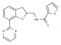 N-{[7-(2-pyrimidinyl)-2,3-dihydro-1-benzofuran-2-yl]methyl}-2-furamide