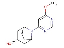 (3-endo)-8-(6-methoxypyrimidin-4-yl)-8-azabicyclo[3.2.1]octan-3-ol