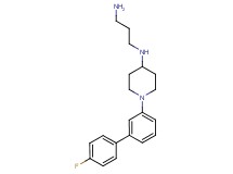 N-[1-(4'-fluoro-3-biphenylyl)-4-piperidinyl]-1,3-propanediamine dihydrochloride