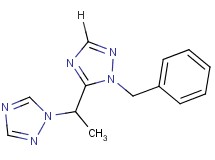 1-benzyl-5-[1-(1H-1,2,4-triazol-1-yl)ethyl]-1H-1,2,4-triazole