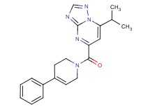 7-isopropyl-5-[(4-phenyl-3,6-dihydropyridin-1(2H)-yl)carbonyl][1,2,4]triazolo[1,5-a]pyrimidine