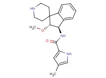 N-[rel-(2R,3R)-2-methoxy-2,3-dihydrospiro[indene-1,4'-piperidin]-3-yl]-4-methyl-1H-pyrrole-2-carboxamide hydrochloride