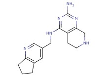 N~4~-(6,7-dihydro-5H-cyclopenta[b]pyridin-3-ylmethyl)-5,6,7,8-tetrahydropyrido[3,4-d]pyrimidine-2,4-diamine
