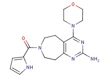 4-morpholin-4-yl-7-(1H-pyrrol-2-ylcarbonyl)-6,7,8,9-tetrahydro-5H-pyrimido[4,5-d]azepin-2-amine