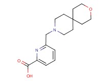 6-(3-oxa-9-azaspiro[5.5]undec-9-ylmethyl)pyridine-2-carboxylic acid