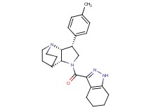 (3R*,3aR*,7aR*)-3-(4-methylphenyl)-1-(4,5,6,7-tetrahydro-1H-indazol-3-ylcarbonyl)octahydro-4,7-ethanopyrrolo[3,2-b]pyridine