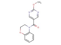 4-[(2-methoxy-5-pyrimidinyl)carbonyl]-3,4-dihydro-2H-1,4-benzoxazine
