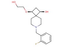 (1R*,3S*)-7-(2-fluorobenzyl)-3-(2-hydroxyethoxy)-7-azaspiro[3.5]nonan-1-ol