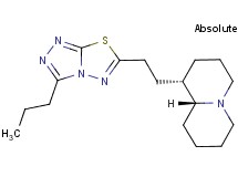(1S,9aR)-1-[2-(3-propyl[1,2,4]triazolo[3,4-b][1,3,4]thiadiazol-6-yl)ethyl]octahydro-2H-quinolizine