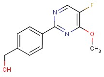 [4-(5-fluoro-4-methoxypyrimidin-2-yl)phenyl]methanol