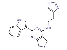 N-[2-(1H-imidazol-4-yl)ethyl]-2-(1H-indol-3-yl)-6,7-dihydro-5H-pyrrolo[3,4-d]pyrimidin-4-amine