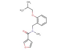 N-(2-isobutoxybenzyl)-N-methyl-3-furamide