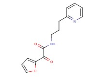 2-(2-furyl)-2-oxo-N-(3-pyridin-2-ylpropyl)acetamide