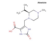 5-{[(2S)-2-isopropyl-4-methylpiperazin-1-yl]methyl}-2-oxo-2,3-dihydro-1H-imidazole-4-carboxylic acid