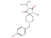 8-(4-hydroxybenzyl)-3-isopropyl-1-methyl-1,3,8-triazaspiro[4.5]decane-2,4-dione