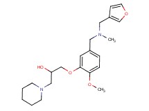 1-(5-{[(3-furylmethyl)(methyl)amino]methyl}-2-methoxyphenoxy)-3-piperidin-1-ylpropan-2-ol