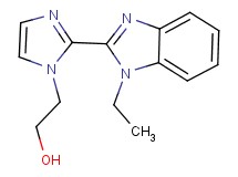 2-[2-(1-ethyl-1H-benzimidazol-2-yl)-1H-imidazol-1-yl]ethanol