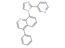 4-phenyl-8-(2-pyridin-3-yl-1H-imidazol-1-yl)quinoline
