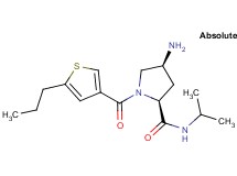 (4S)-4-amino-N-isopropyl-1-[(5-propyl-3-thienyl)carbonyl]-L-prolinamide
