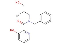 N-benzyl-3-hydroxy-N-(3-hydroxy-2-methylpropyl)pyridine-2-carboxamide