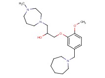 1-[5-(1-azepanylmethyl)-2-methoxyphenoxy]-3-(4-methyl-1,4-diazepan-1-yl)-2-propanol