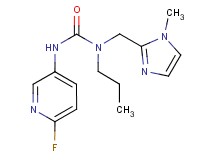 N'-(6-fluoropyridin-3-yl)-N-[(1-methyl-1H-imidazol-2-yl)methyl]-N-propylurea
